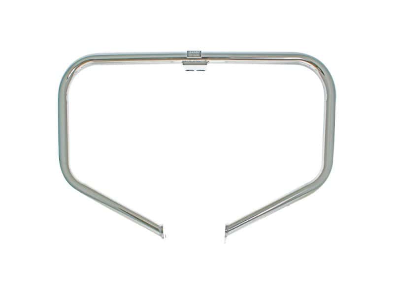 Unibar Engine Guard Freeway Bar - Chrome. Fits Sportster 2004-2021 Chrome motorcycle handlebar for custom bike builds.