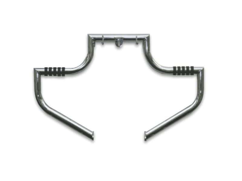 Magnumbar Engine Guard Freeway Bar - Chrome. Fits Touring 1997up. Chrome motorcycle handlebar for custom Revelry Motorcycles build.