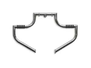 Chrome motorcycle handlebars for custom bikes and motorcycling accessories.