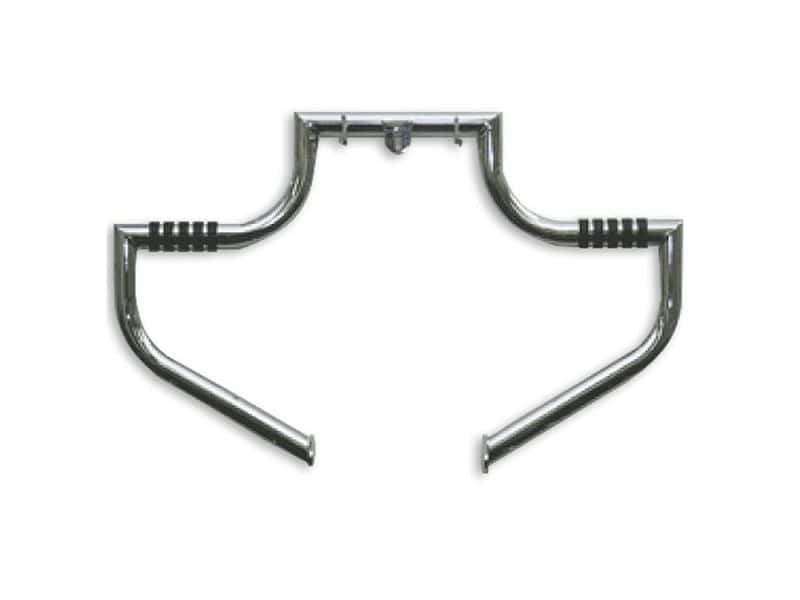 Chrome motorcycle handlebars for custom bikes and motorcycling accessories.