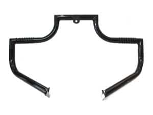 Black motorcycle handlebar for cruisers and cafe racers - Revelry Motorcycles.