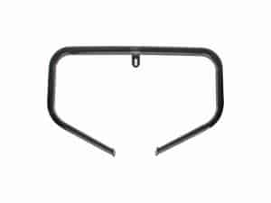 Black motorcycle handlebar part for Revelry Motorcycles, stylish and durable.