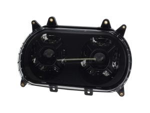 Dual 5-3/4in. Double-Barrel LED HeadLight Insert. Fits Road Glide 2015-2023