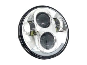 5-3/4in. LED HeadLight - Chrome. Fits H-D & Indian Scout Models with 5-3/4in. Headlight.