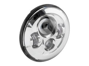 7in. LED HeadLight Insert - Chrome. Fits H-D, Indian Chief Classic & Dark Horse Models with 7in. Headlight.