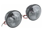 High-quality LED motorcycle headlight pair for Revelry Motorcycles, durable and bright.