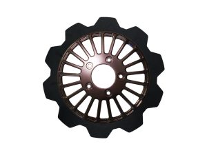 High-performance motorcycle sprocket for Revelry Motorcycles, durable and reliable.