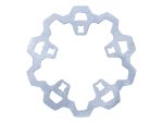 Lightweight motorcycle sprocket for Revelry Motorcycles, durable alloy design.