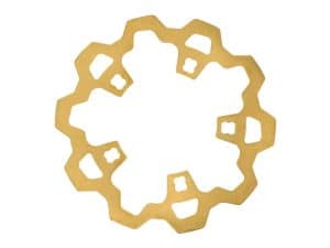 Aluminium motorcycle sprocket gear for Revelry Motorcycles in Australia.