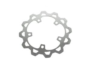 Lightweight metallic motorcycle sprocket for Revelry Motorcycles, durable and precision engineered.