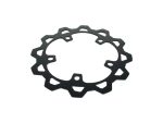 Lightweight aluminum motorcycle sprocket guard for Revelry Motorcycles; durable, stylish, and high-performance.