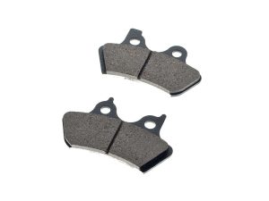 High-performance motorcycle brake pads for Revelry Motorcycles.