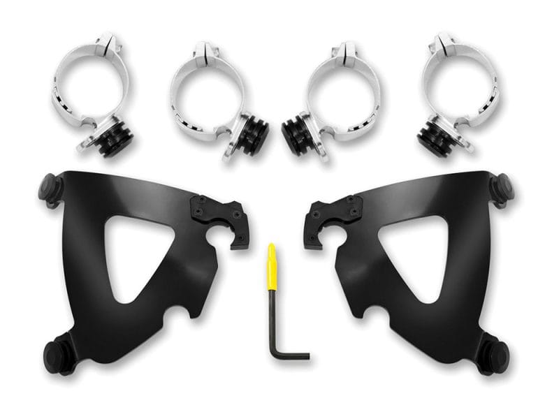 Black Road Warrior Trigger-Lock Mounting Hardware. Fits Low Rider 2018-2020 High-quality motorcycle clutch parts kit for Revelry Motorcycles Australia. Durable and aftermarket upgrade accessories.