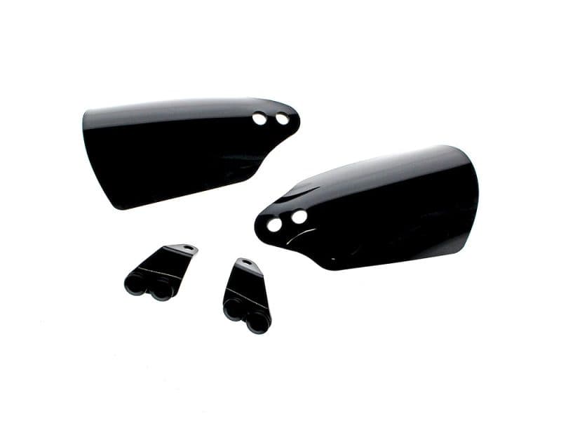 Handguards - Black. Fitment:Indian Challenger - 2022upIndian Pursuit - 2022upIndian Roadmaster - 2022upIndian Chieftan - 2022upIndian Chief - 2022upIndian Super Chief & Super Chief Limited - 2022upIndian Sport Chief - 2022upIndian Chief Bobber - 2022up Black motorcycle fender and mounting brackets for Revelry Motorcycles.