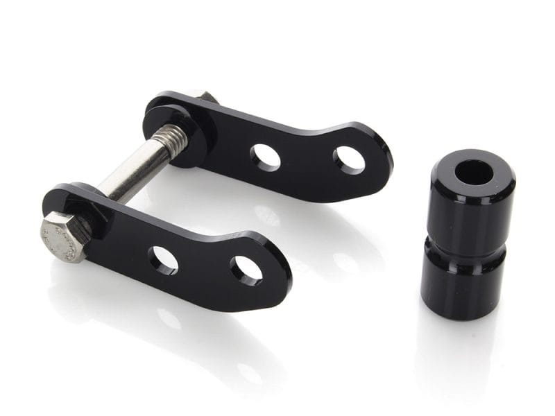 High-quality motorcycle chain tensioner and roller for Revelry Motorcycles.
