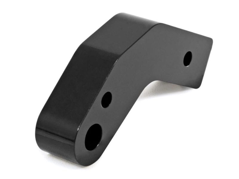 High-quality black motorcycle part for Revelry Cycles, durable metal construction.
