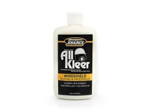 Memphis Shades All Kleer windshield cleaner for motorcycles, rain and bug remover, fog inhibitor.