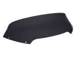 Black motorcycle windshield for Revelry motorbikes.