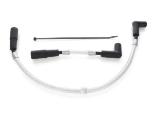 High performance motorcycle spark plug wire set for Revelry Motorcycles.