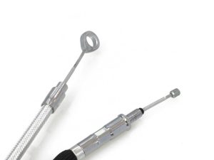 High-performance motorcycle clutch cable and throttle cable for Revelry Motorcycles Australia.