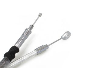 Flexible motorcycle brake and clutch cables for Revelry Motorcycles in Australia.