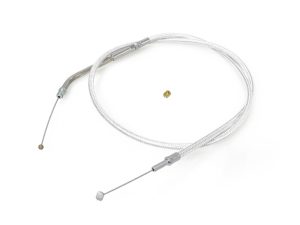 High-performance motorcycle throttle cable for revelry motorcycles.
