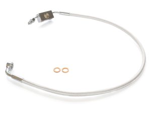 High-quality motorcycle brake line kit for Revelry Motorcycles, stainless steel braided hose Australia.