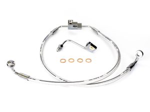 High-performance motorcycle brake lines and fittings from Revelry Motorcycles.