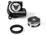 Hydro clutch cover and clutch assembly for motorcycles at Revelry Motorcycles, premium quality upgrade.