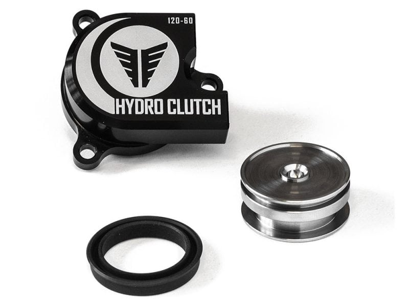 Hydro clutch cover and clutch assembly for motorcycles at Revelry Motorcycles, premium quality upgrade.