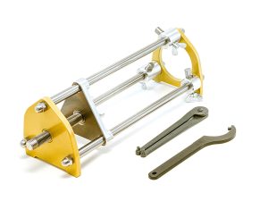 Precision motorcycle bearing press tool for Revelry Cycles motorcycle maintenance and repair in Australia.