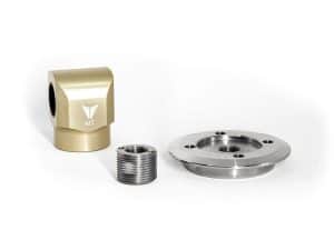 High-performance motorcycle parts including wheel hubs and spacers for Revelry Motorcycles in Australia.