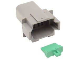 Grey motorcycle diagnostic connector plug for Revelry Motorcycles AU.