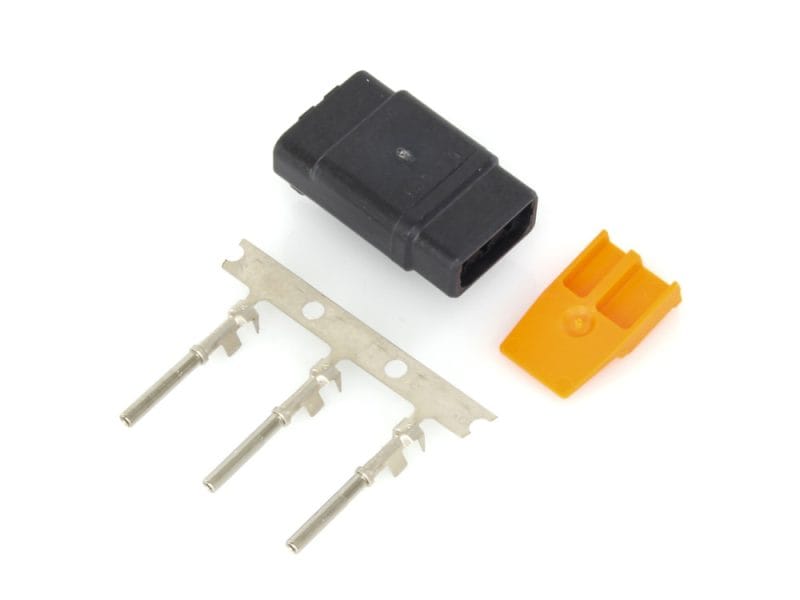 Mini motorcycle electrical connector kit for Revelry Motorcycles, durable and reliable.