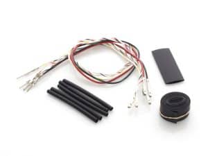 Wiring harness and accessories for motorcycle electrical system.
