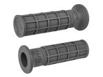 Rubber motorcycle handlebar grips for Revelry Motorcycles, durable and textured for grip and comfort.