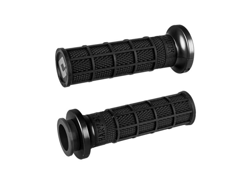 Rubber motorcycle handlebar grips for Revelry Motorcycles.