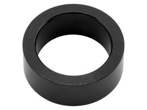 High-quality black motorcycle bearing spacer for Revelry Motorcycles, durable for various bike models.