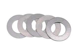 Clean metal washers for motorcycle maintenance and repairs. Essential OEM motorcycle parts from Revelry Motorcycles.