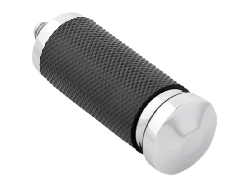 High-performance motorcycle handlebar grip for Revelry Motorcycles.