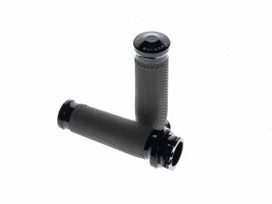 Contour Handgrips - Black. Fits H-D with Throttle Cable.
