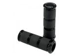 Contour XL Handgrips - Black. Fits H-D with Throttle Cable.