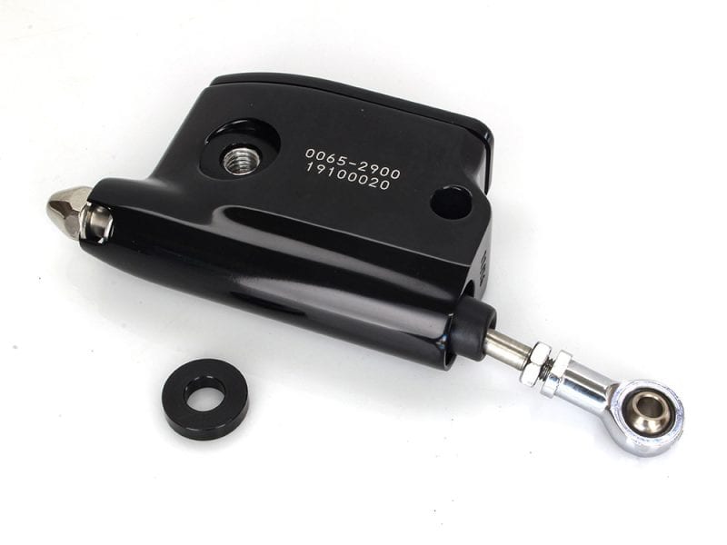 Rubber bushings for motorcycle suspension linkage.