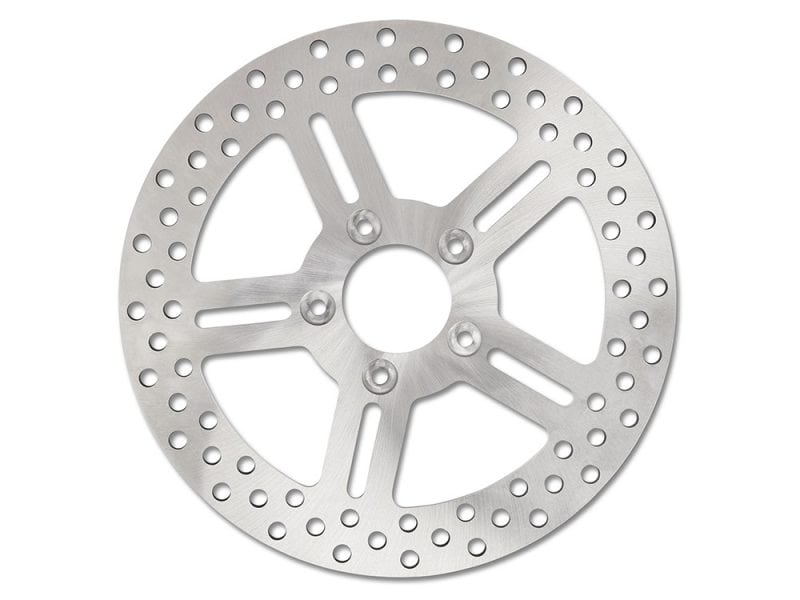 11.8in. Front Classic 5 Spoke Stainless Steel Disc Rotor. Fits Softail 2015up High-performance motorcycle brake disc for Revelry Motorcycles in Australia.