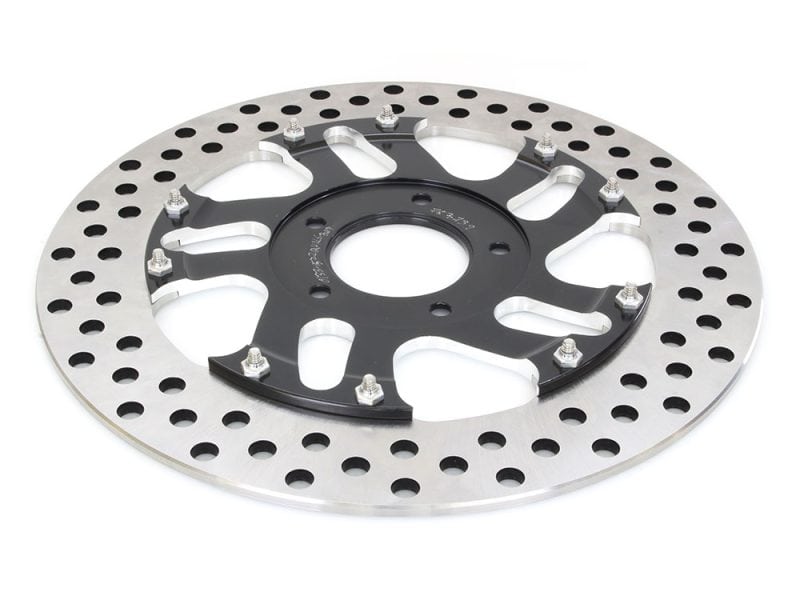 High-performance motorcycle brake disc for Revelry Motorcycles bikes in Australia.