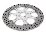 High-performance motorcycle brake disc for Revelry Motorcycles, durable and lightweight.