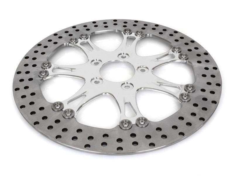 13in. Left Hand Front & Right Hand Front Heathen & Paramount. High-performance motorcycle brake disc for Revelry Motorcycles, durable and lightweight.