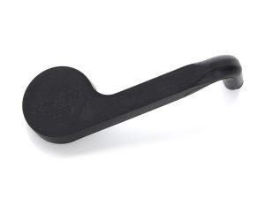 Black motorcycle clutch lever for Revelry Motorcycles, durable and replacement parts.