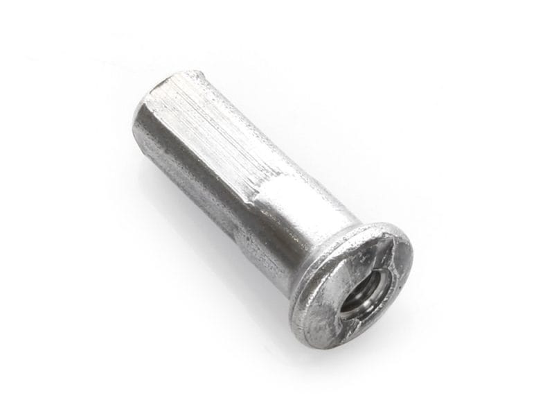 Heavy-duty motorcycle footpeg pin for Revelry Motorcycles.