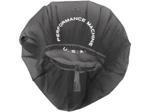 Performance motorcycle cover with logo, ideal for Revelry Cycles enthusiasts.